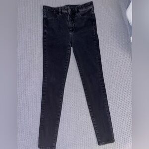 American Eagle Outfitters Black Skinny High-Rise Jeggings